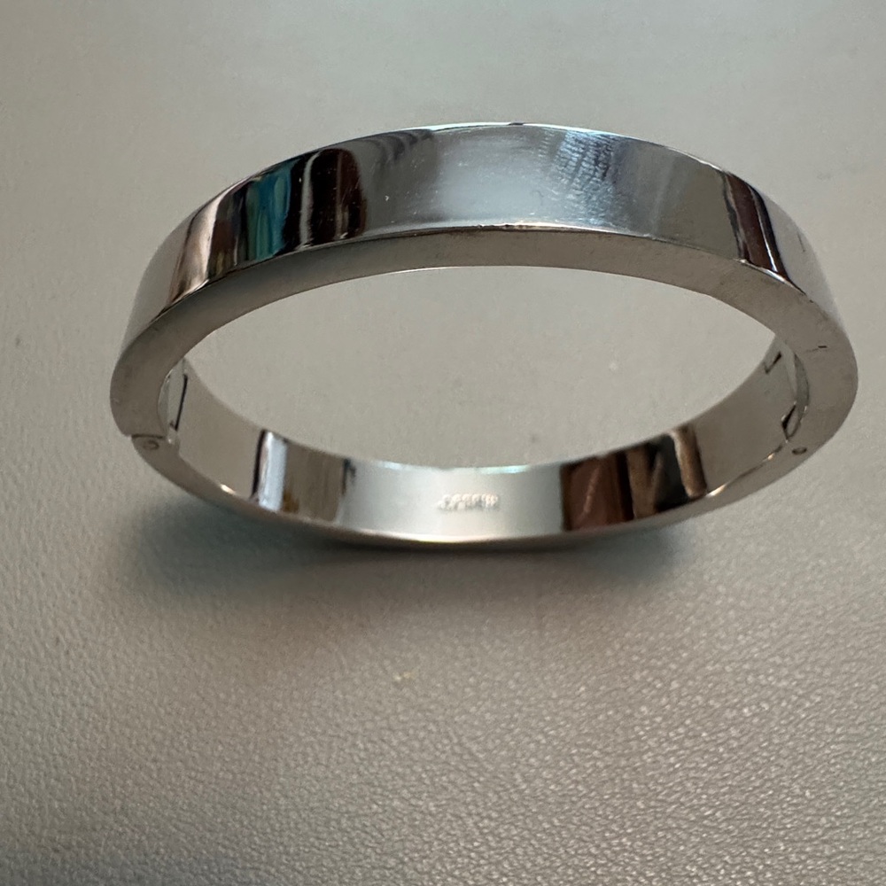 Silver Bangle Bracelet